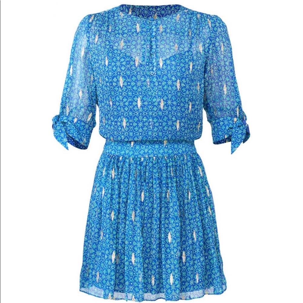 Ba&sh Blue Madrid Dress